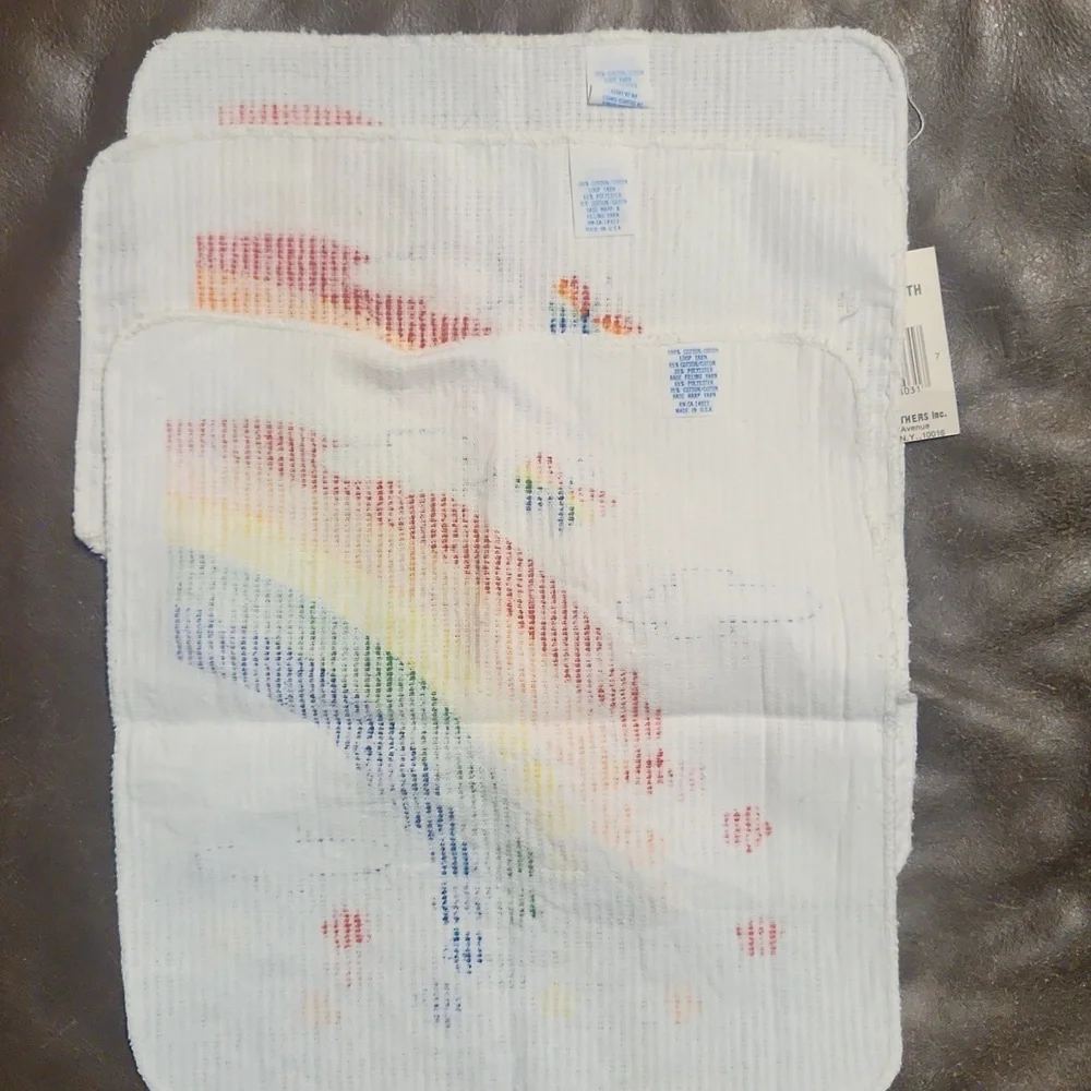 Rainbow set vintage